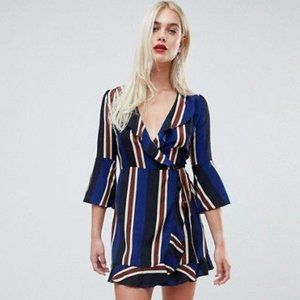 Outrageous Fortune ASOS Ruffle Wrap Dress NWT